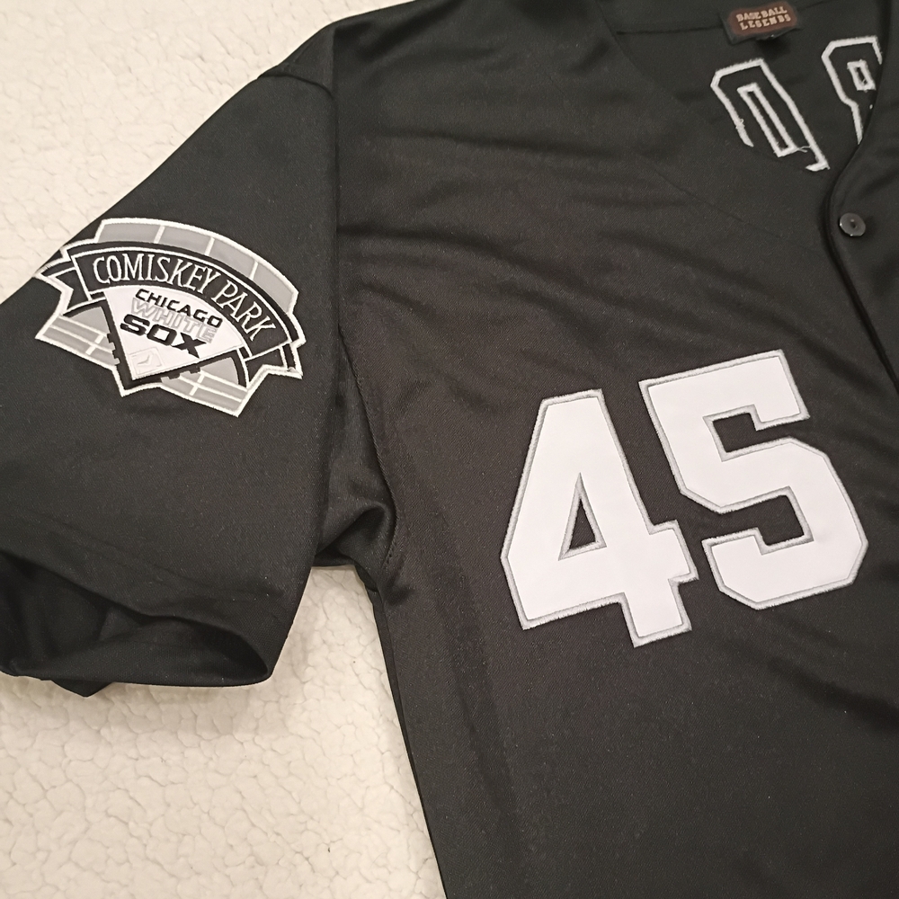 Michael Jordan Cooperstown Baseball Legends Chicago White Sox Jersey - Picture 3 of 9